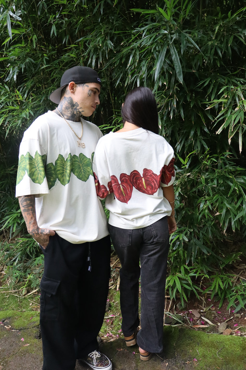 Anthurium Wrap Tee PRE ORDER ONLY