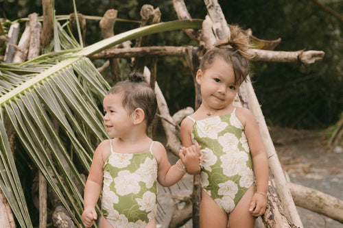 Breezy One Piece Tae Vintage Hau Olive