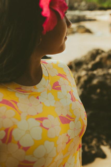 HONEY LONG SLEEVE RETRO SHORTY - GIRLS