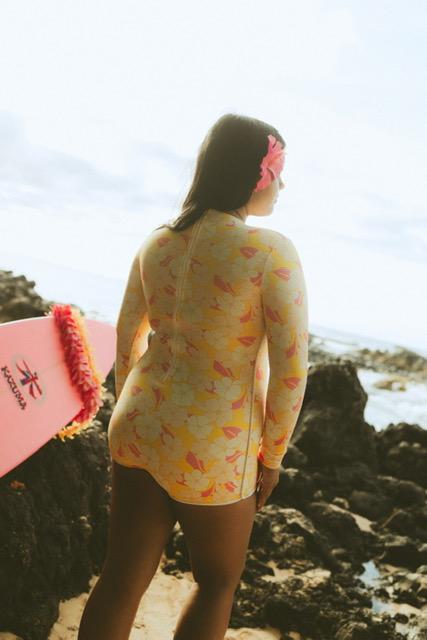 HONEY LONG SLEEVE RETRO SHORTY - GIRLS