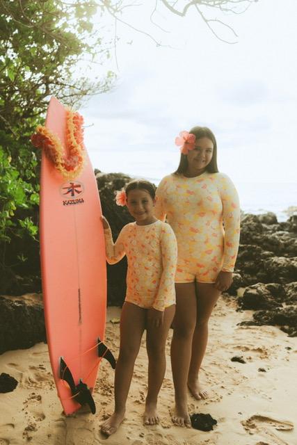 HONEY LONG SLEEVE RETRO SHORTY - GIRLS